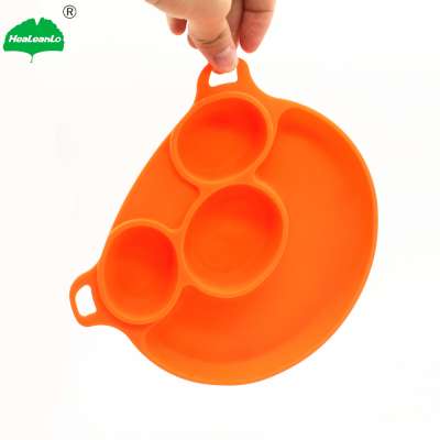 2019 Newest Design Silicone Pig Shape Suction Placemats Fits Most Highchair Trays Dishwasher and Microwave Safe