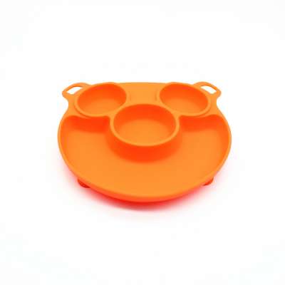 2019 Newest Design Silicone children dishes toddler placemat and plate dishware