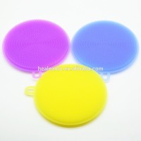 Healeanlo food grade silicone dish wash brush cleaning tool different types of sponges cleaner